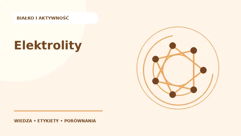 Elektrolity — ilustracja edukacyjna