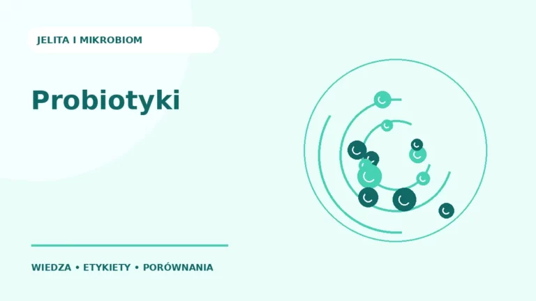 Probiotyki — ilustracja edukacyjna