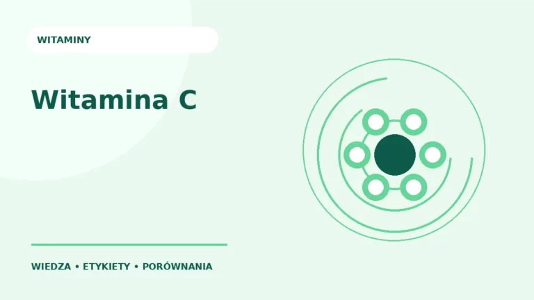 Witamina C — ilustracja edukacyjna