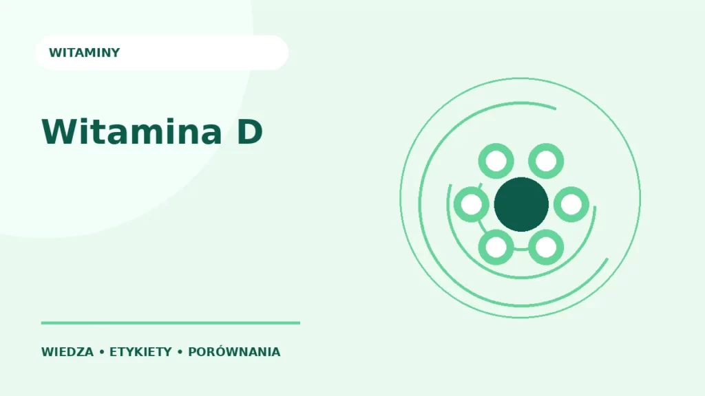Witamina D — ilustracja edukacyjna